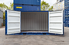 20ft Side Opening Container doors half open